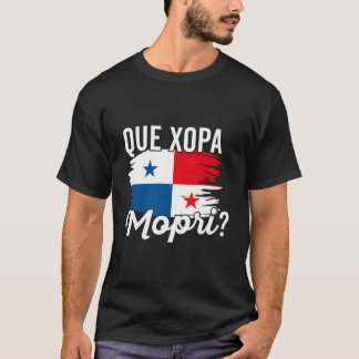 Camiseta Panama Panamansk Flagga Dna Panameã±O Que T Shirt
