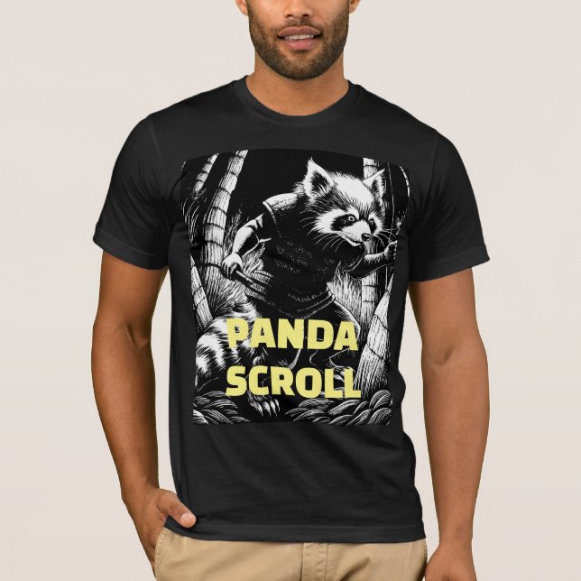 CAMISETA PANDA SCROLL T SHIRT (Framsida)