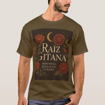 Camiseta para Hombre "Raíz Gitana"