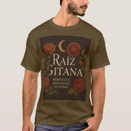 Camiseta para Hombre "Raíz Gitana" T Shirt