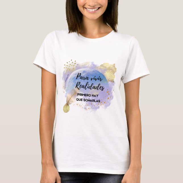 Camiseta para mujeres creativas t shirt (Framsida)