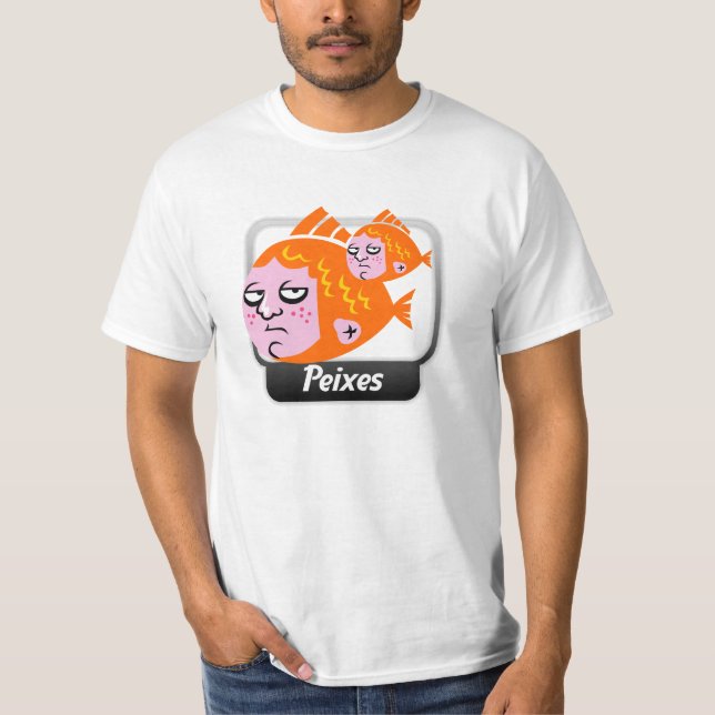 Camiseta Peixes T Shirt (Framsida)