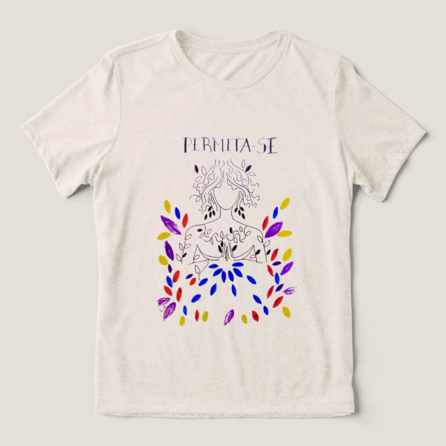 Camiseta Permita-se (Desenho autoral) T Shirt (Design Framsida)