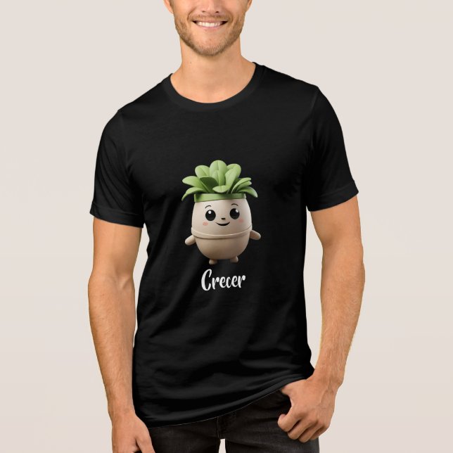 Camiseta Pipo Crecer – Diseño Inspirador T Shirt (Framsida)