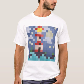 Camiseta Pixel Art - Light Tower T Shirt