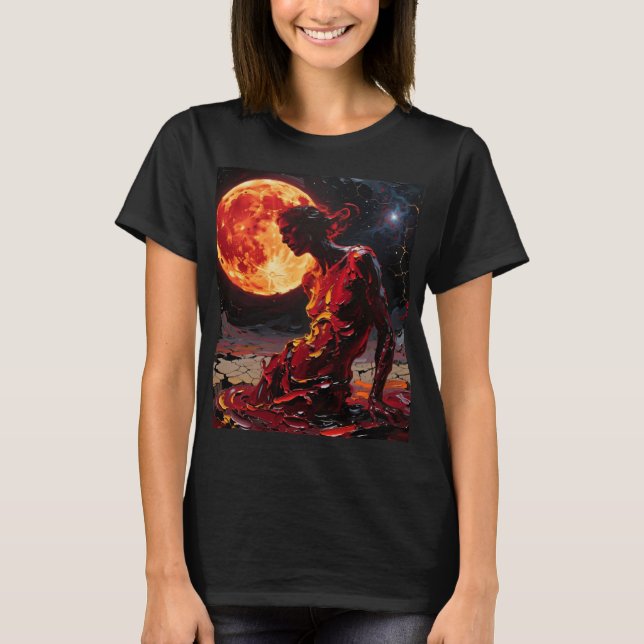 camiseta / playera – “Luna de Sangre” T Shirt (Framsida)