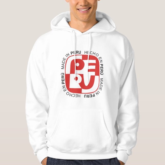 Camiseta/Playera/Polo - Peru - 05 Hoodie (Framsida)
