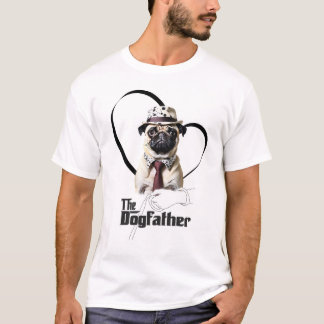 Camiseta Pug - The Dogfather T Shirt