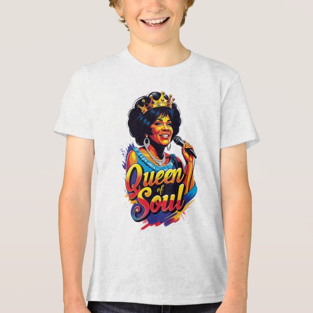 Camiseta Queen of Soul T Shirt (Framsida)