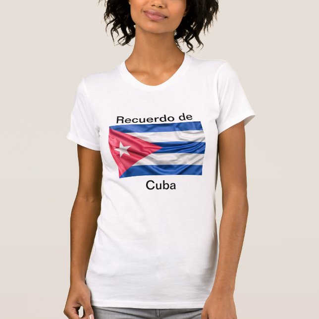 Camiseta recuerdo de Cuba T Shirt (Framsida)