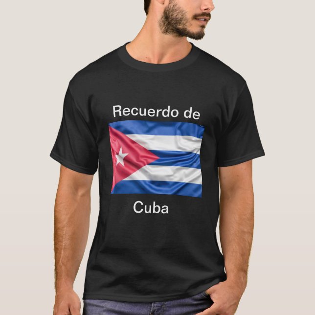 Camiseta recuerdo de Cuba T Shirt (Framsida)