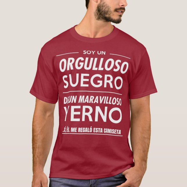 Camiseta Regalo para Suegro Far in Law de T Shirt (Framsida)