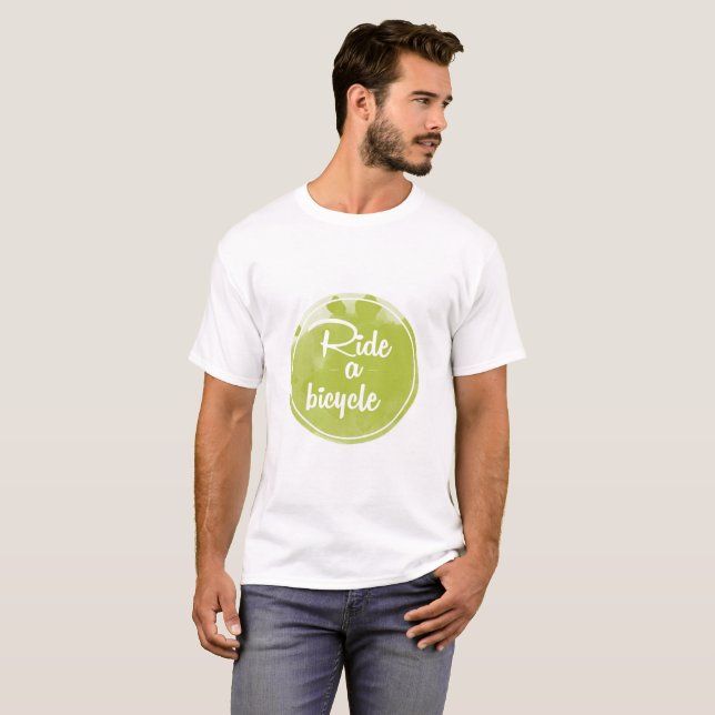 Camiseta Ride a bicycle Tee (Hel framsida)