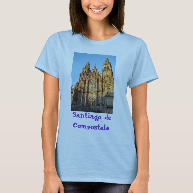 Camiseta Santiago de Compostela T-shirt (Framsida)