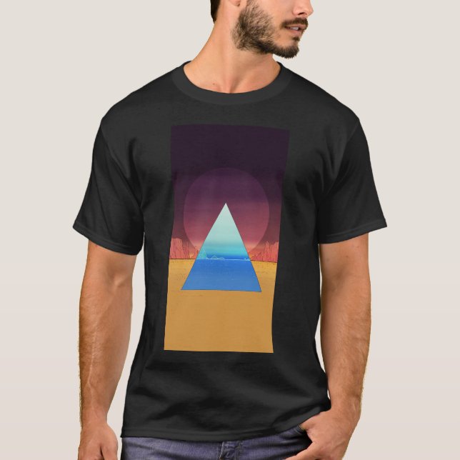 Camiseta Saturn Sand T Shirt (Framsida)