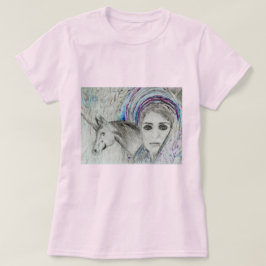 Camiseta Senhora da Magia (desenho autoral) T Shirt