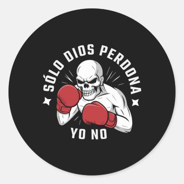 Camiseta Sólo Dios Perdona Runt Klistermärke (Framsida)