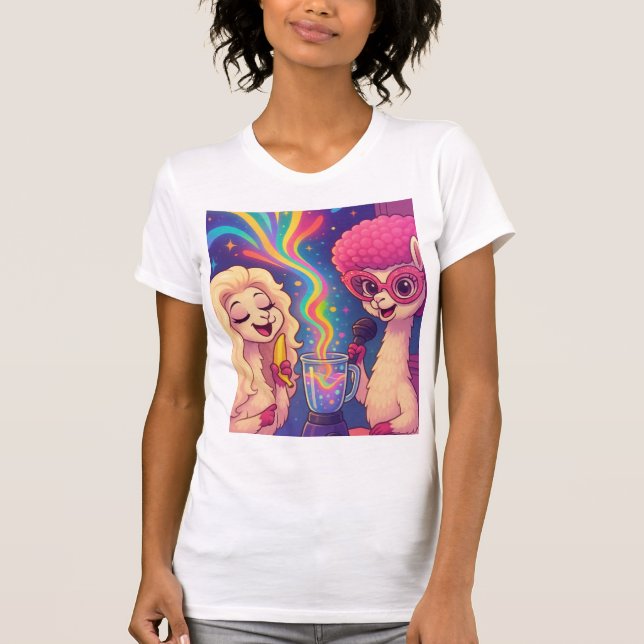 Camiseta sudadera Furuflada Edición Psicodélica  T Shirt (Framsida)