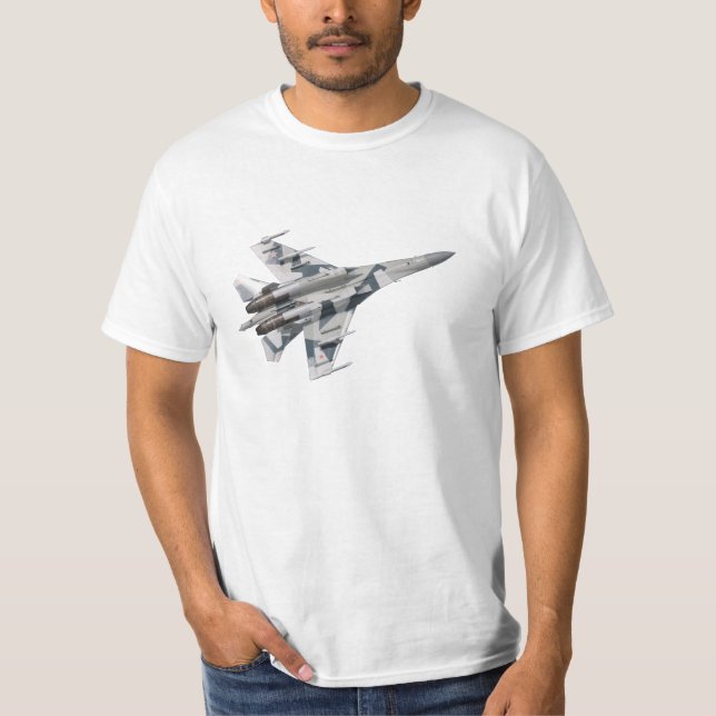 Camiseta Sukhoi Su-35 Super Flanker "901" Tee Shirt (Framsida)