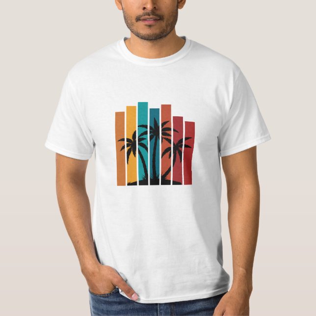 Camiseta Summer Vibes T Shirt (Framsida)