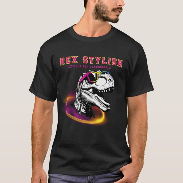 Camiseta T-Rex Fashion T Shirt (Framsida)