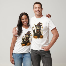Camiseta (T-shirt) Bruxa dos Gatos T Shirt