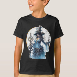 Camiseta (T-shirt) Infantil Evocação Steampunk T Shirt
