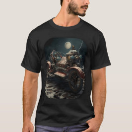 Camiseta (T-shirt) Moto Steampunk T Shirt