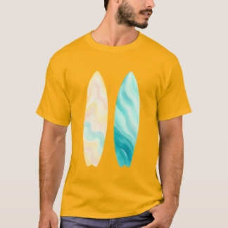 Camiseta Tablas a todo color  T Shirt