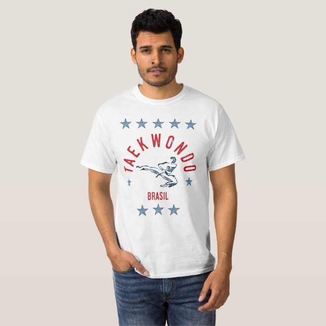 Camiseta Taekwondo Kick Collection T Shirt (Hel framsida)