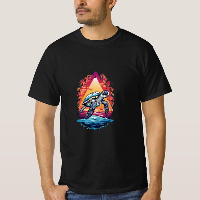camiseta tartaruga marinha  t shirt (Framsida)