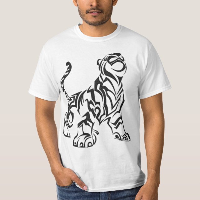 Camiseta tigre tribal tee (Framsida)