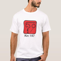 Camiseta Tzolkin Terra Vermelha Kin 197