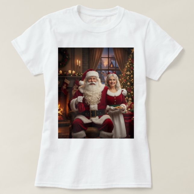 Camiseta Um Natal Feliz T Shirt (Design framsida)