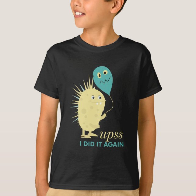 CAMISETA UPSS I DID IT AGAIN T-SHIRT (Framsida)