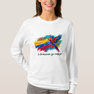 Camiseta Venezuela libre y en transición T Shirt