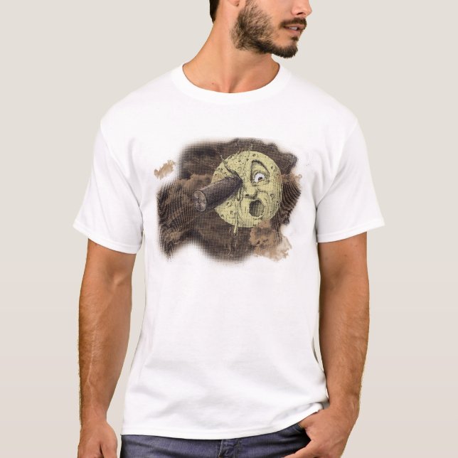 Camiseta "Viagem à Lua" T-shirt (Framsida)
