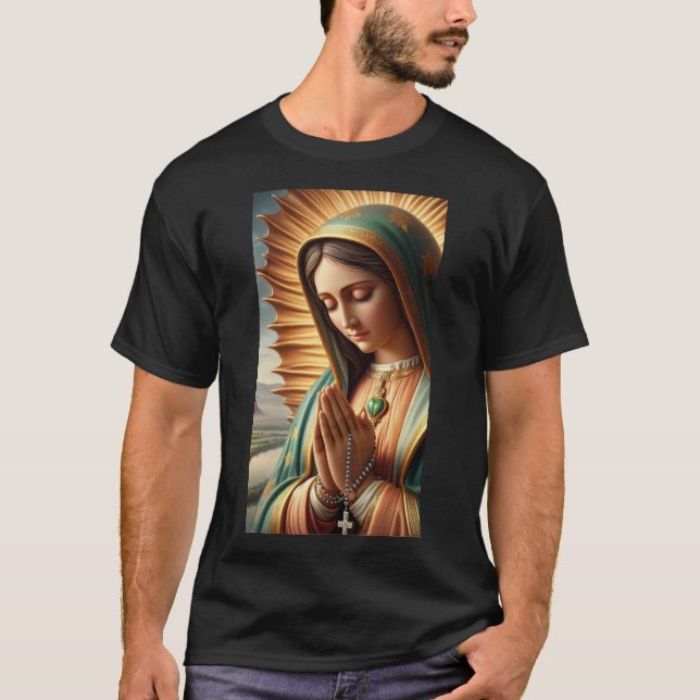 Camiseta Virgen Del Rosario T Shirt (Framsida)