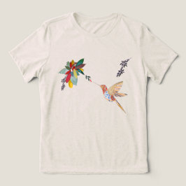 Camiseta Voo do Beija-Flor (desenho autoral) T Shirt