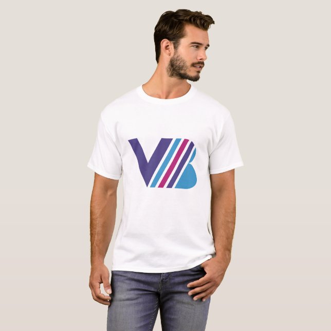 Camiseta VROOMBASTIC BASIC LOGO T Shirt (Hel framsida)