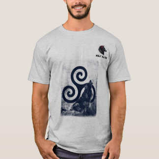 Camiseta Wolf Alpha, Cinza Tee
