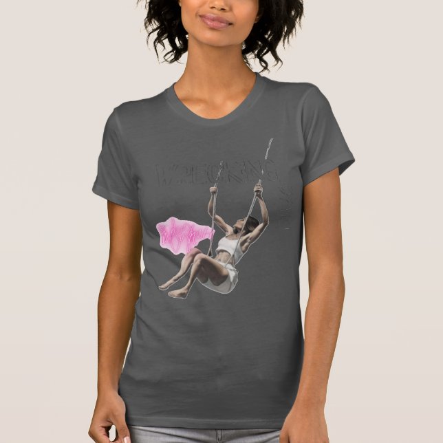 Camiseta Wrecking Ball Cyrus T Shirt (Framsida)