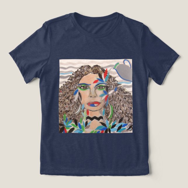 Camiseta Zodíaco Aquário (desenho autoral) T Shirt (Design Framsida)
