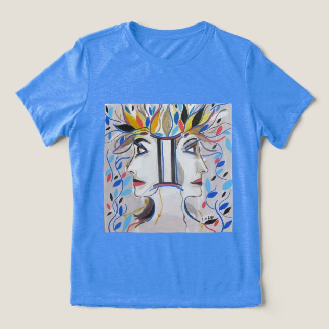 Camiseta Zodíaco Gêmeos (desenho autoral) T Shirt (Design Framsida)