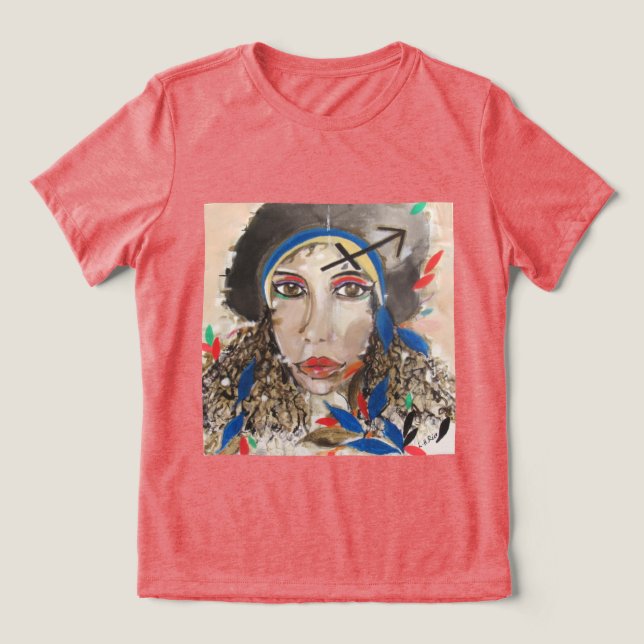 Camiseta Zodíaco Sagitário (desenho autoral) T Shirt (Design Framsida)