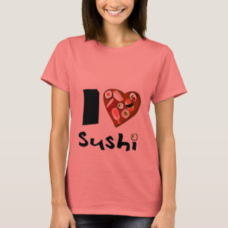 camisetailovesushi t-shirt