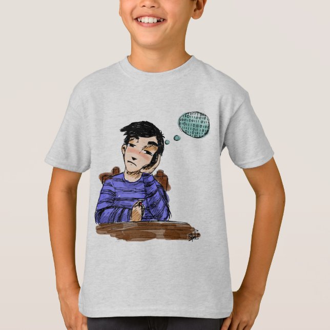 camisetaniñoinformatico t-shirt (Framsida)