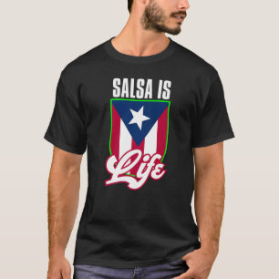 Camisetas De Salsa Mujer Salsa De Puerto Rico Bori T Shirt