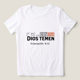 Camisetas Para Damas Bienaventurados Escl. 52.7 T Shirt