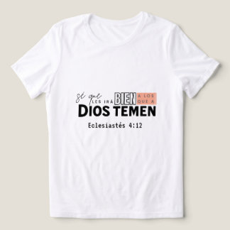 Camisetas Para Damas Bienaventurados Escl. 52.7 T Shirt